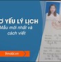 Mua Sơ Yếu Lý Lịch Ở Đâu Hà Nội