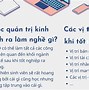 Ngành Quản Trị Kinh Doanh Học Những Môn Gì